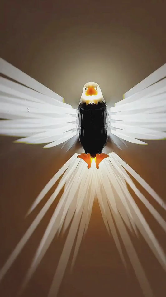 LED Bird Projection